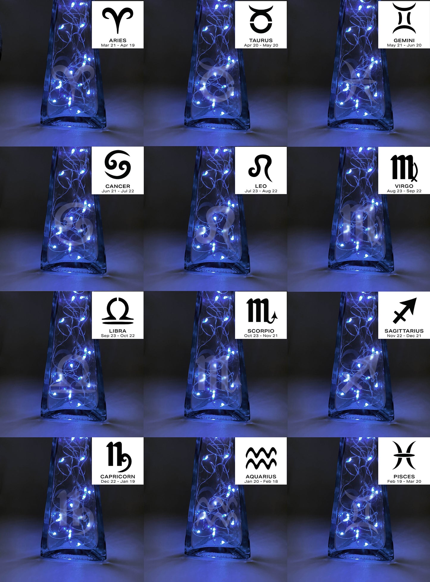 Starry Night Zodiac Collection